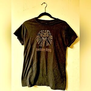 The Lion King Musical Official Tour T-shirt, Women's Fitted XL, Black